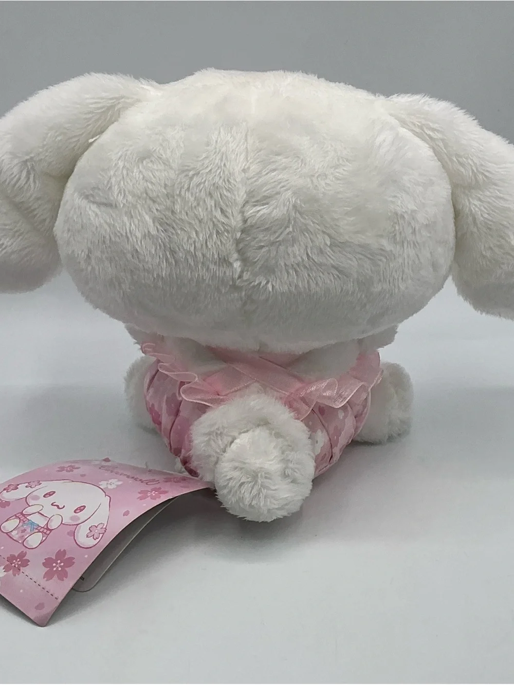 Sanrio Cinnamoroll Hello Kitty Pink Cherry Blossom Sakura Plush Satin Floral Eye